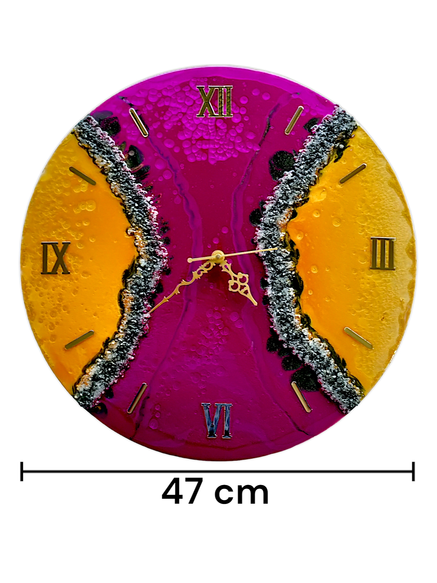 Epoxy Art Wall Clock – Unique & Stylish - Image 5