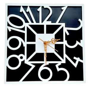 wooden wall clock