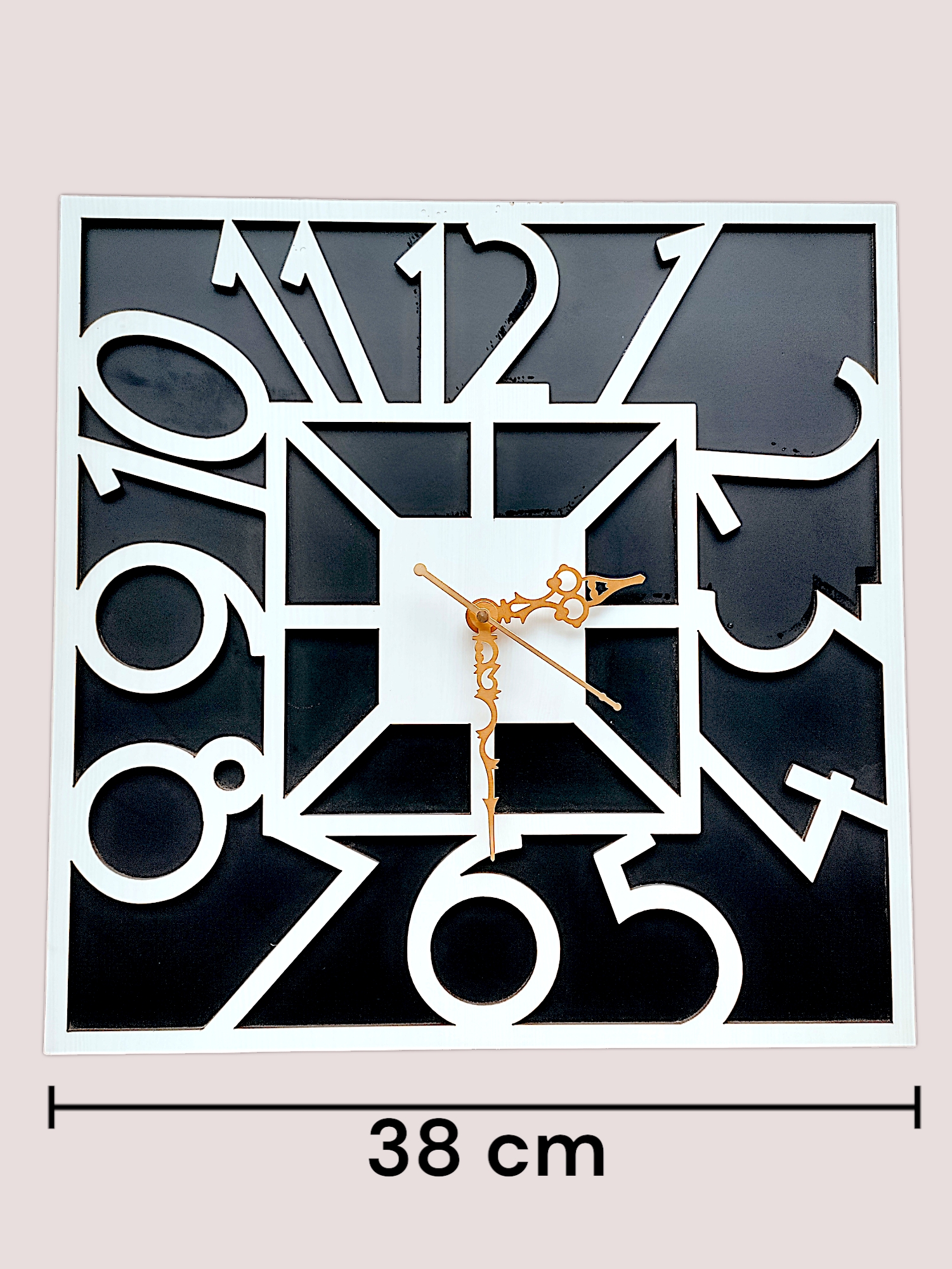 Square Wooden Wall Clock – A Perfect Blend of Modern Elegance and Timeless Craftsmanship - Image 5