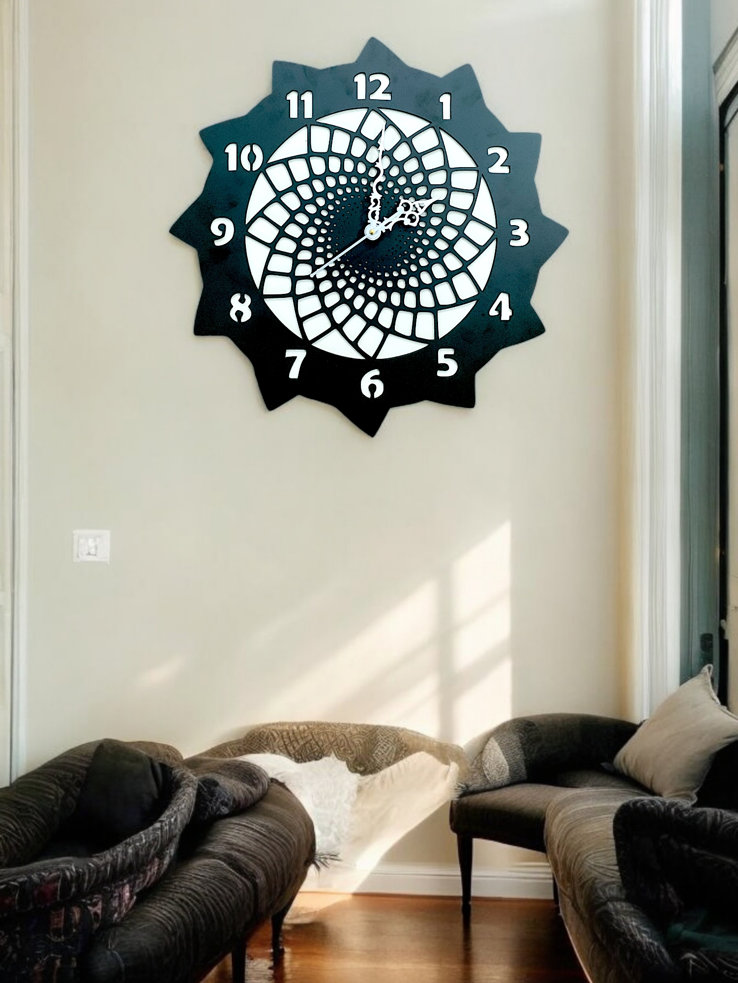WOODEN WALL CLOCK - Image 3