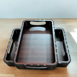 wooden tray