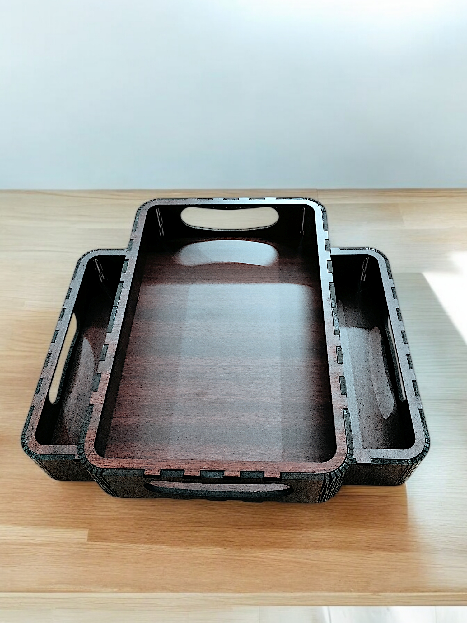 wooden tray