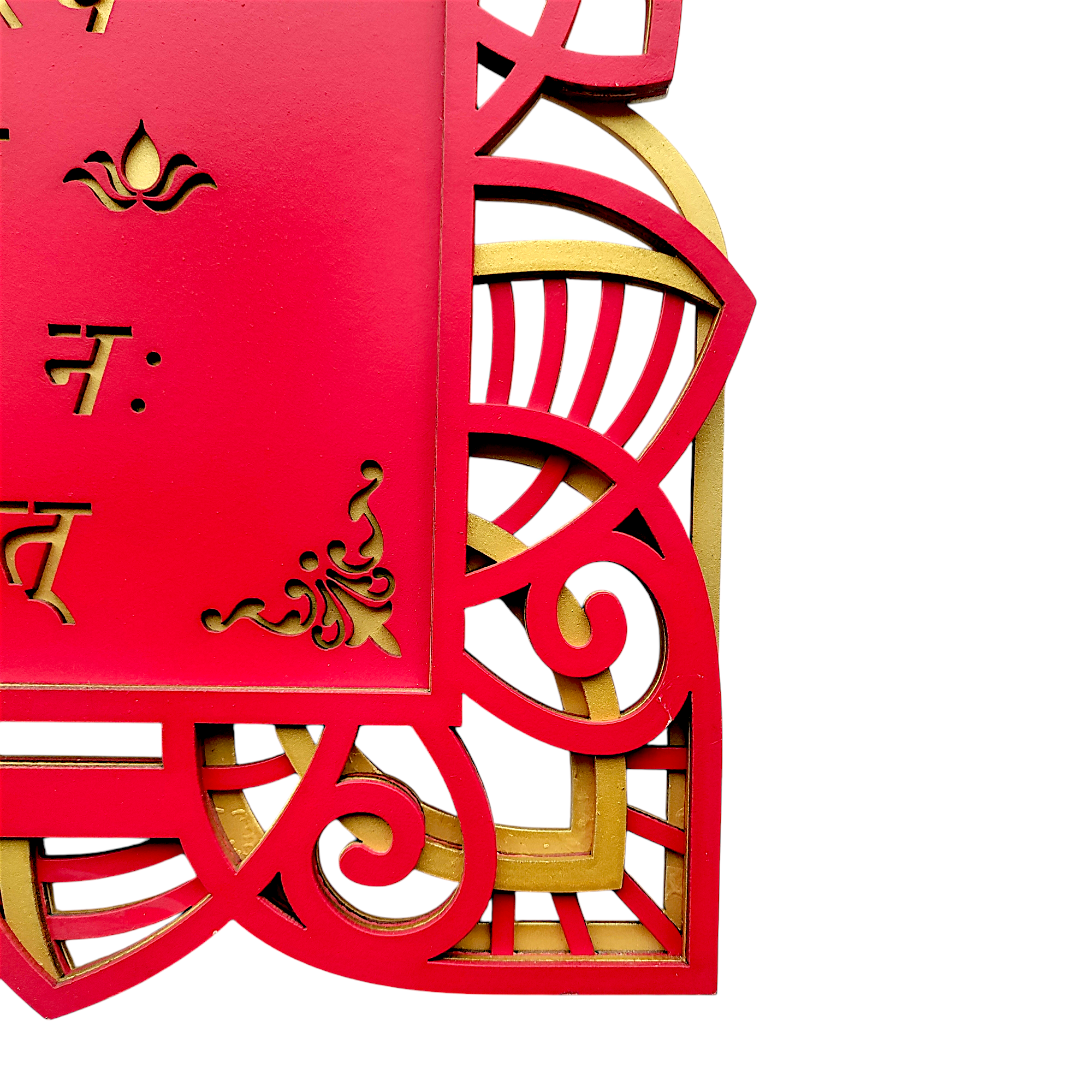 "Gayatri Mantra Divine Mandala – Multilayer Wall Art" - Image 3