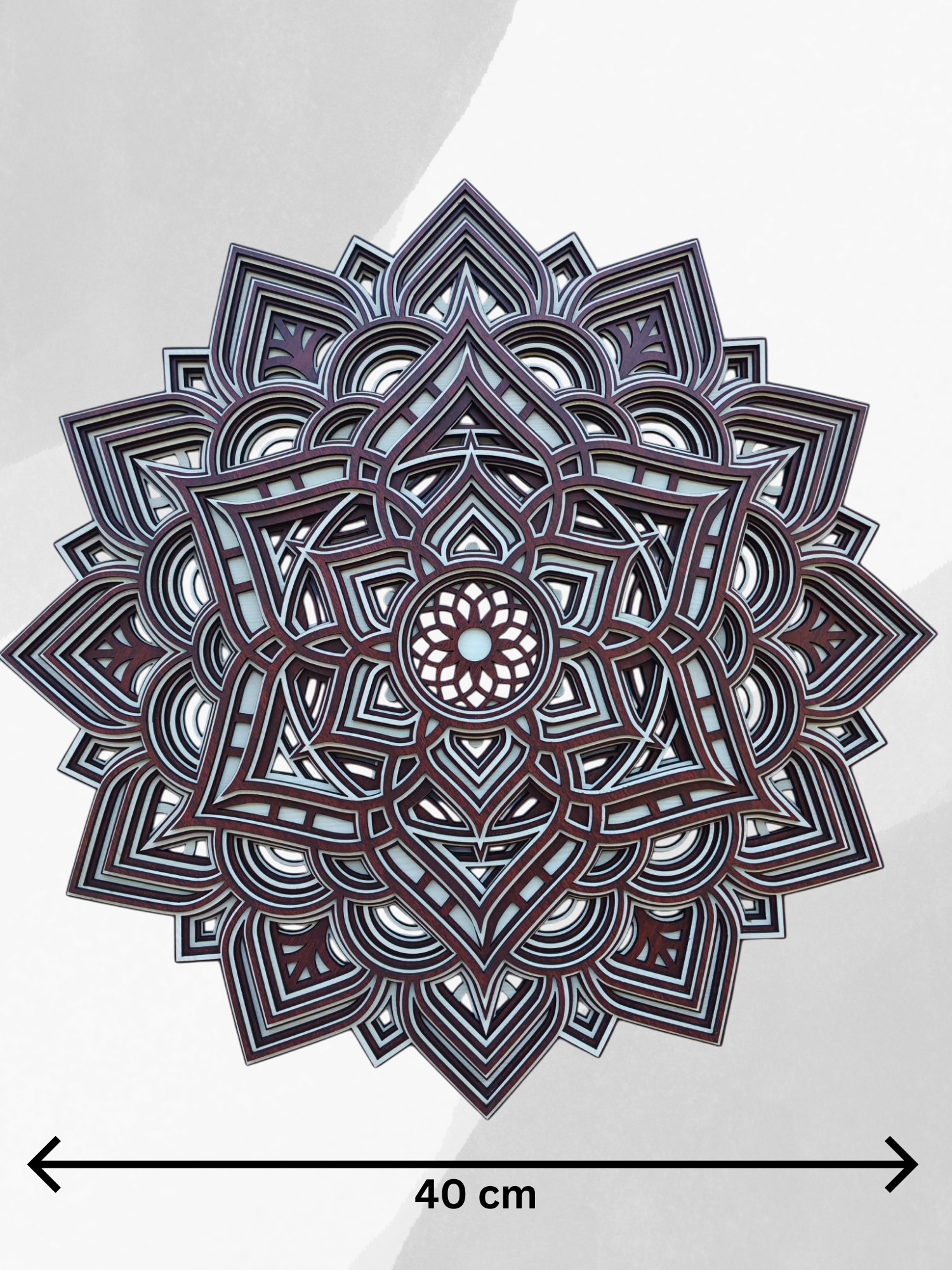 Celestial Mandala – Layered Wall Art - Image 5