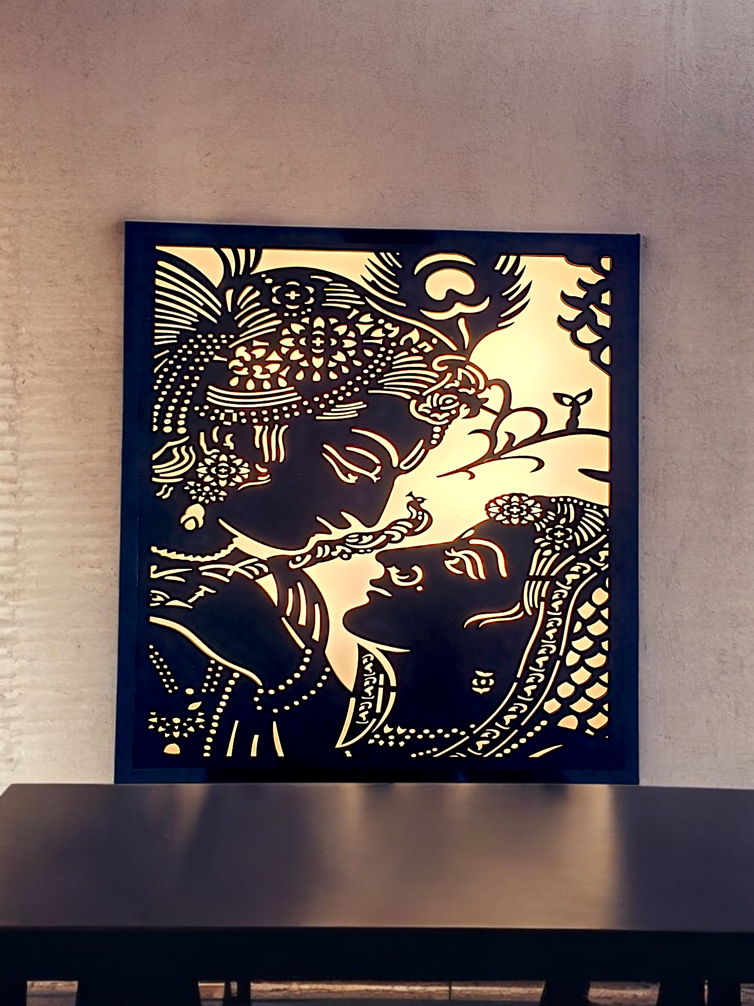 Divine Glow: Radha Krishna LED Wall Decor ✨💖🎨 - Image 4